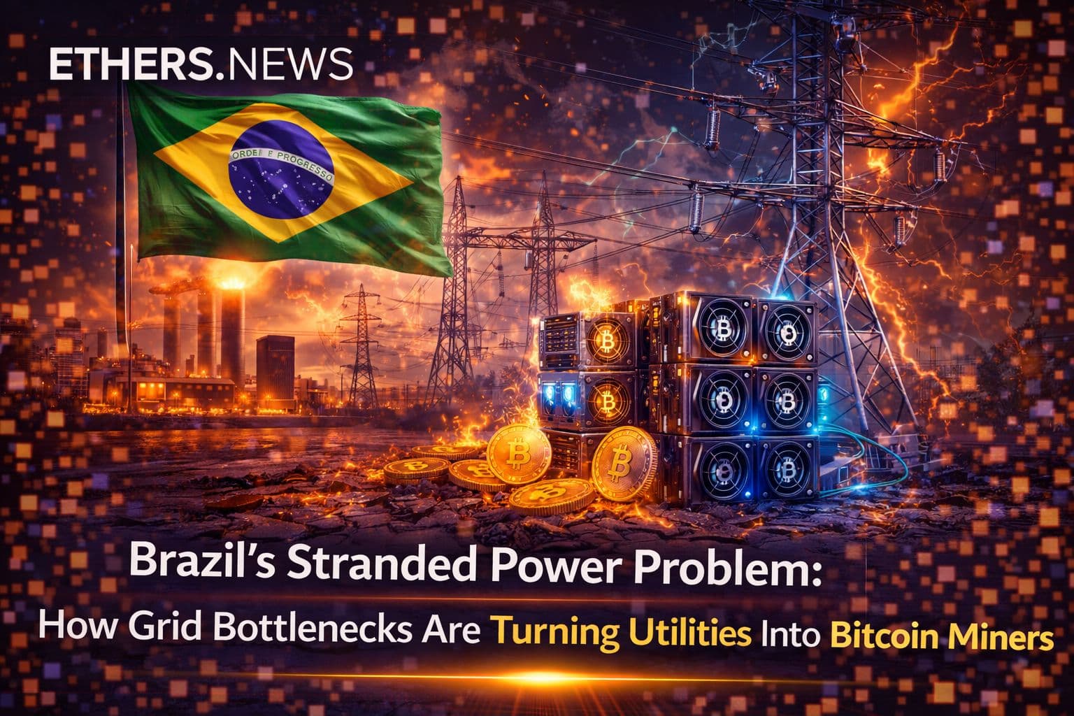 Brazil's Stranded Power Problem: How Grid Bottlenecks Are Turning Utilities Into Bitcoin Miners