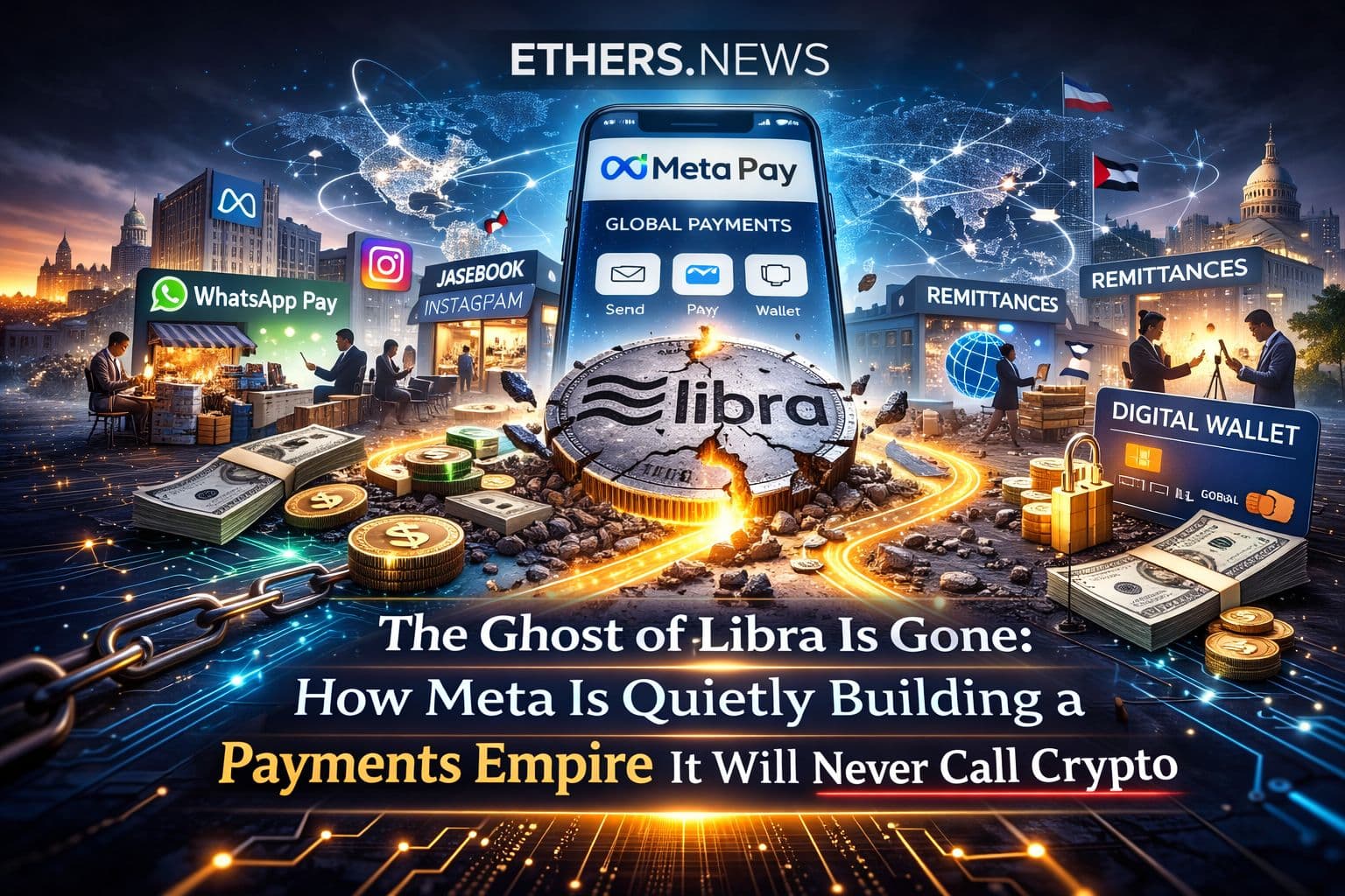 The Ghost of Libra Is Gone: How Meta Is Quietly Building a Payments Empire It Will Never Call Crypto