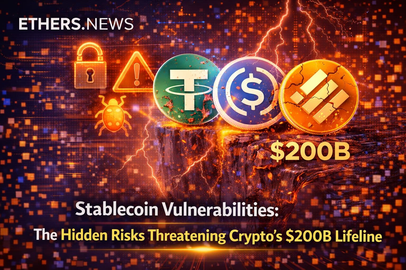 Stablecoin Vulnerabilities: The Hidden Risks Threatening Crypto's $200B Lifeline