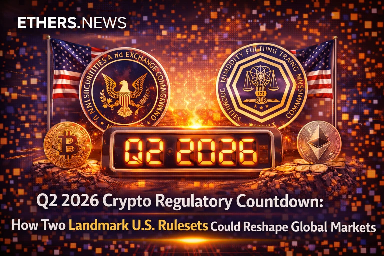 Q2 2026 Crypto Regulatory Countdown: How Two Landmark U.S. Rulesets Could Reshape Global Markets